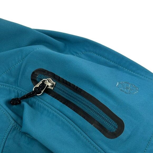 Outdoor Research Softshell Fleece Lined Jacket Teal Blue L - Picture 5 of 8